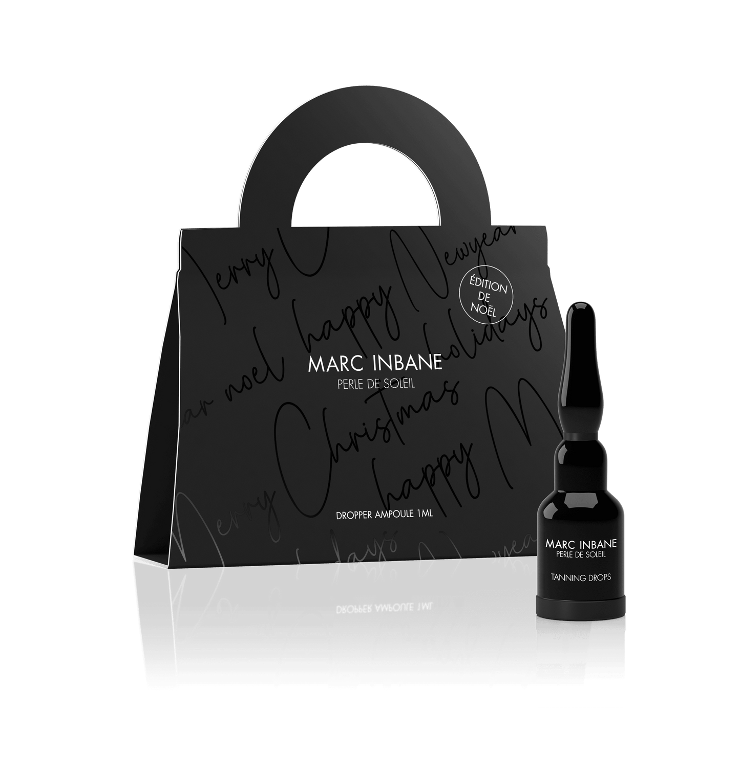 MARC INBANE Ampoule Perle De Soleil - mini vegan tanning drops voor gezicht in druppelapplicator voor 4-5 applicaties
