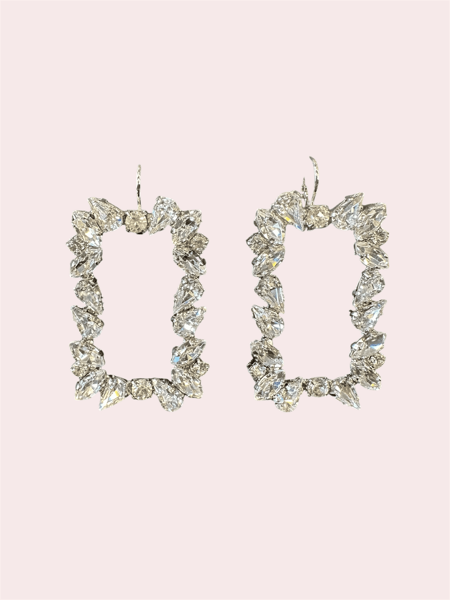 catha swarovski oorbellen silver 