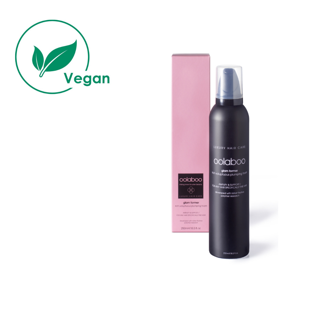 OOLABOO Glam Former Rich Voluptuous Plumping Foam 250ml - volume mousse voor dikker uitziend haar