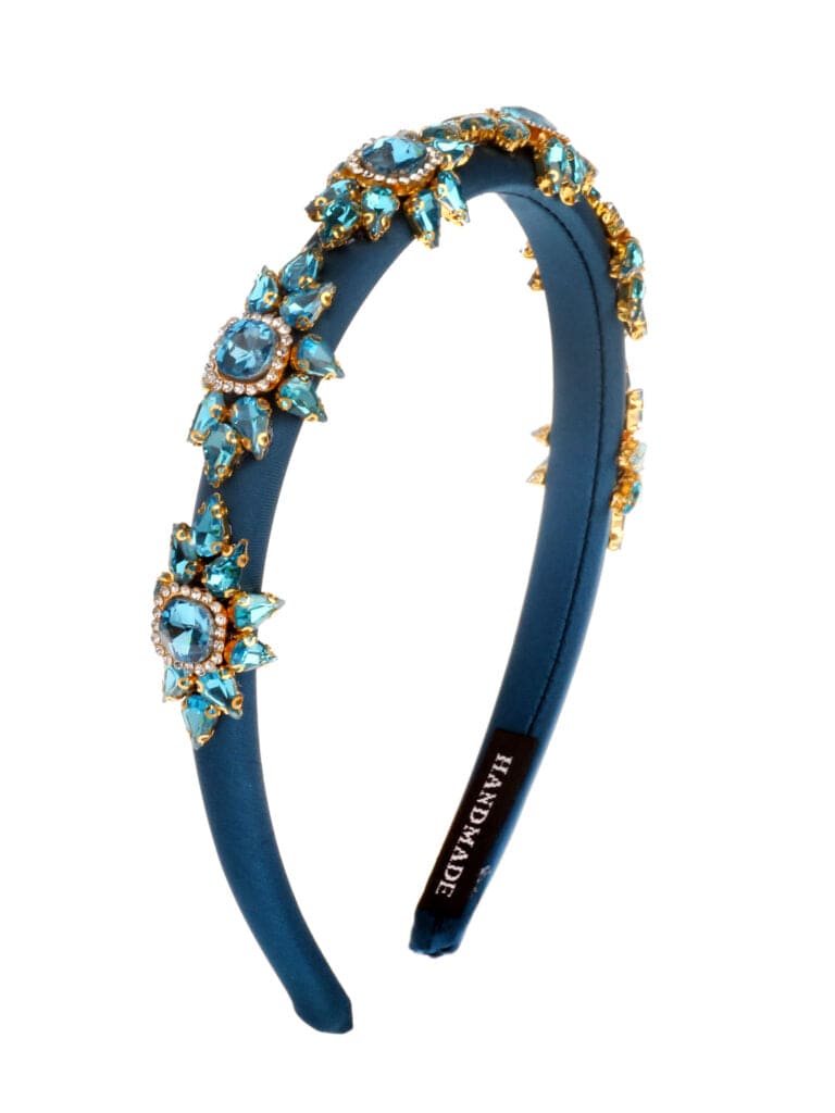 Kleurrijke haarband met strass, stijlvolle en sprankelende accessoire voor elke look!