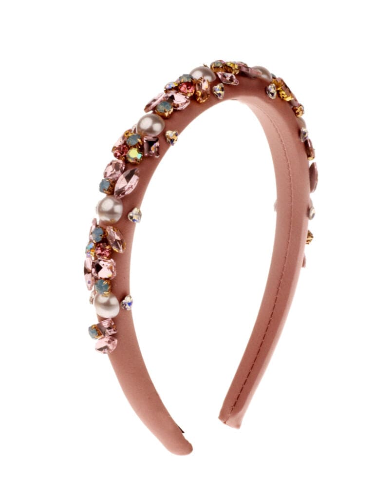 Kleurrijke haarband met strass, stijlvolle en sprankelende accessoire voor elke look!