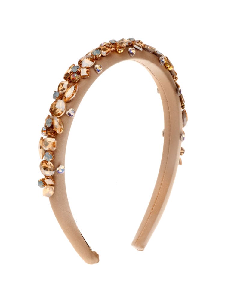 Kleurrijke haarband met strass, stijlvolle en sprankelende accessoire voor elke look!