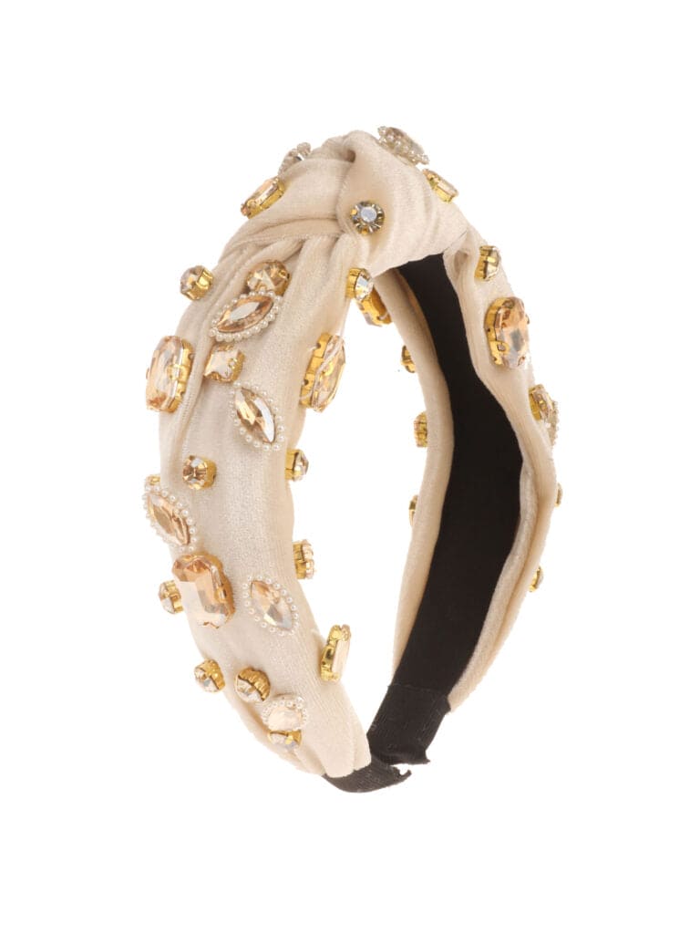 Kleurrijke haarband met strass, stijlvolle en sprankelende accessoire voor elke look!