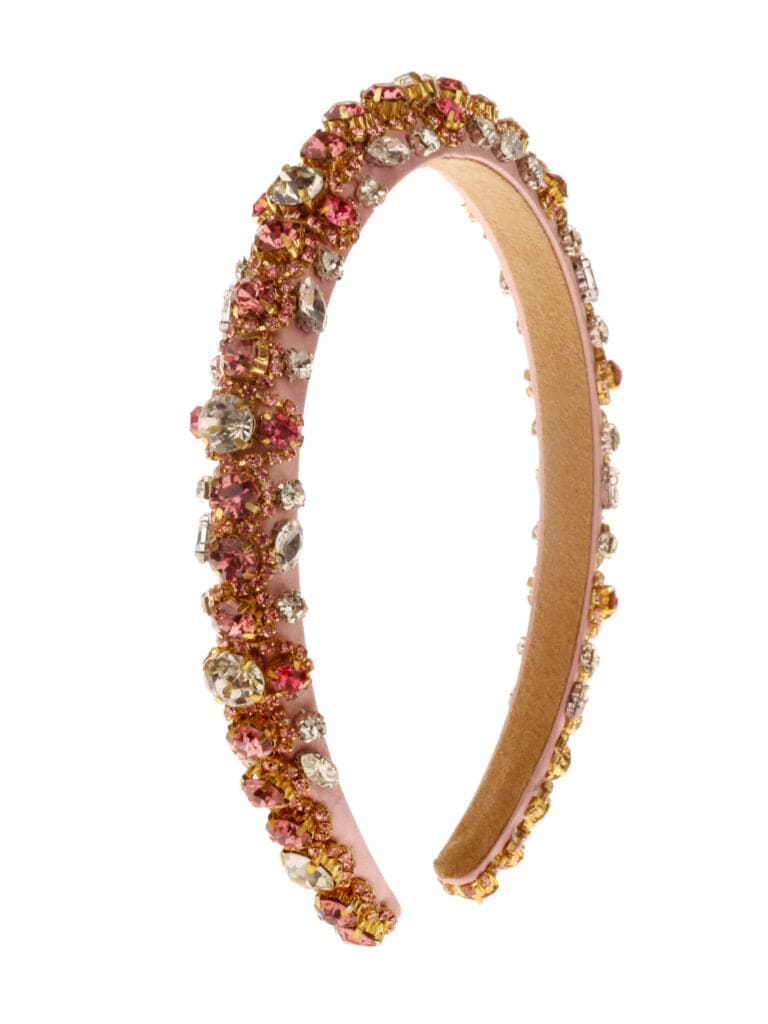 Kleurrijke haarband met strass, stijlvolle en sprankelende accessoire voor elke look!