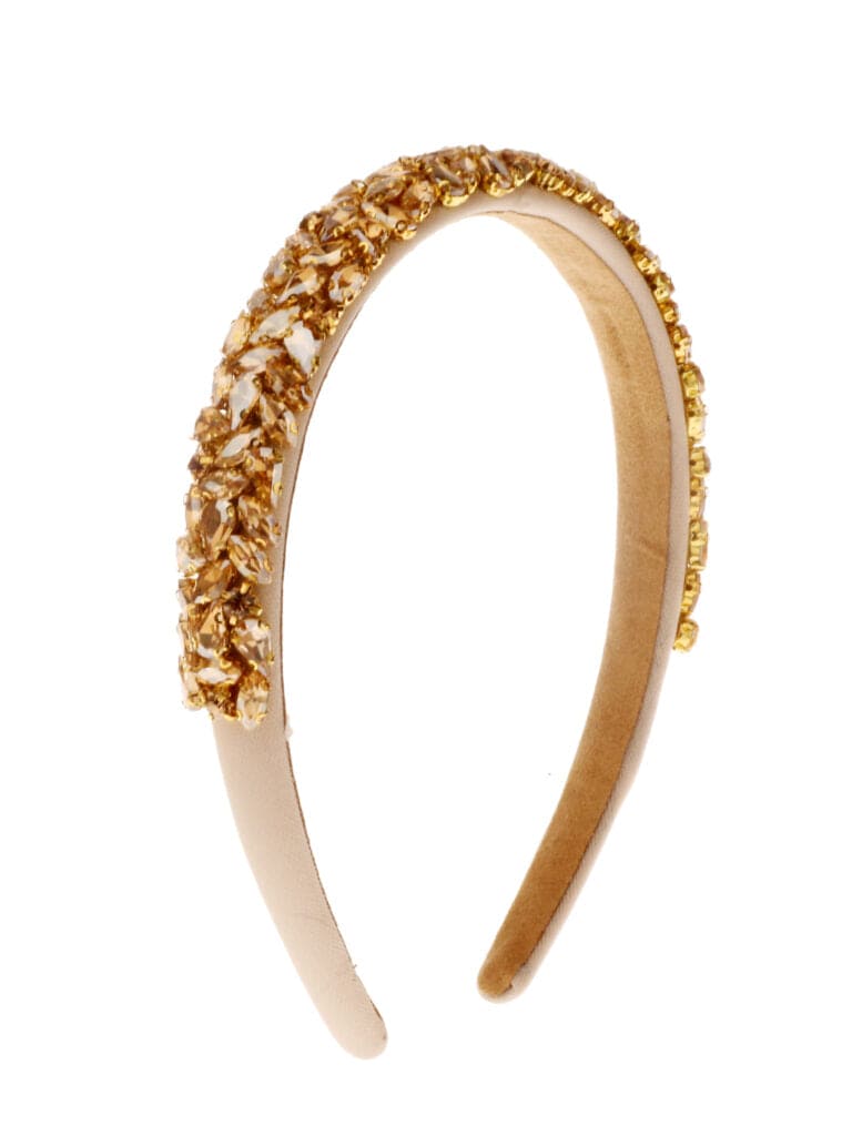 Kleurrijke haarband met strass, stijlvolle en sprankelende accessoire voor elke look!