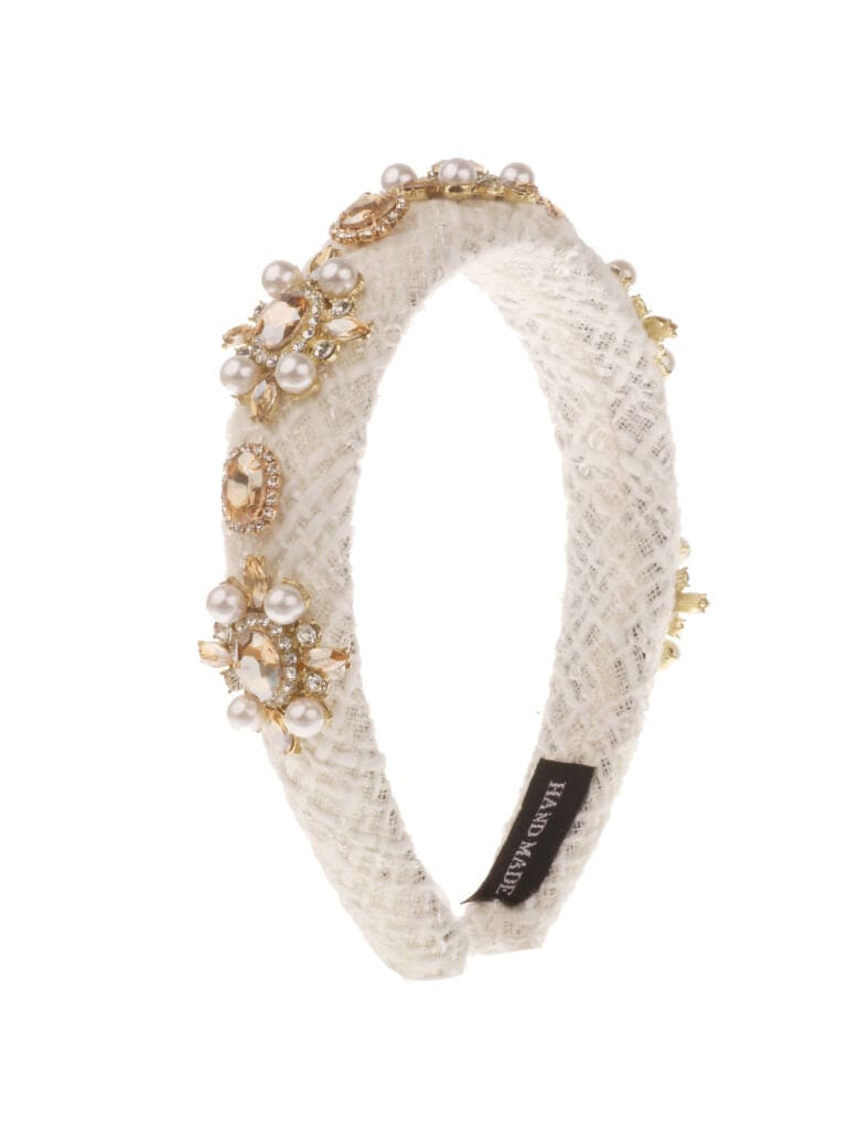 Kleurrijke haarband met strass, stijlvolle en sprankelende accessoire voor elke look!
