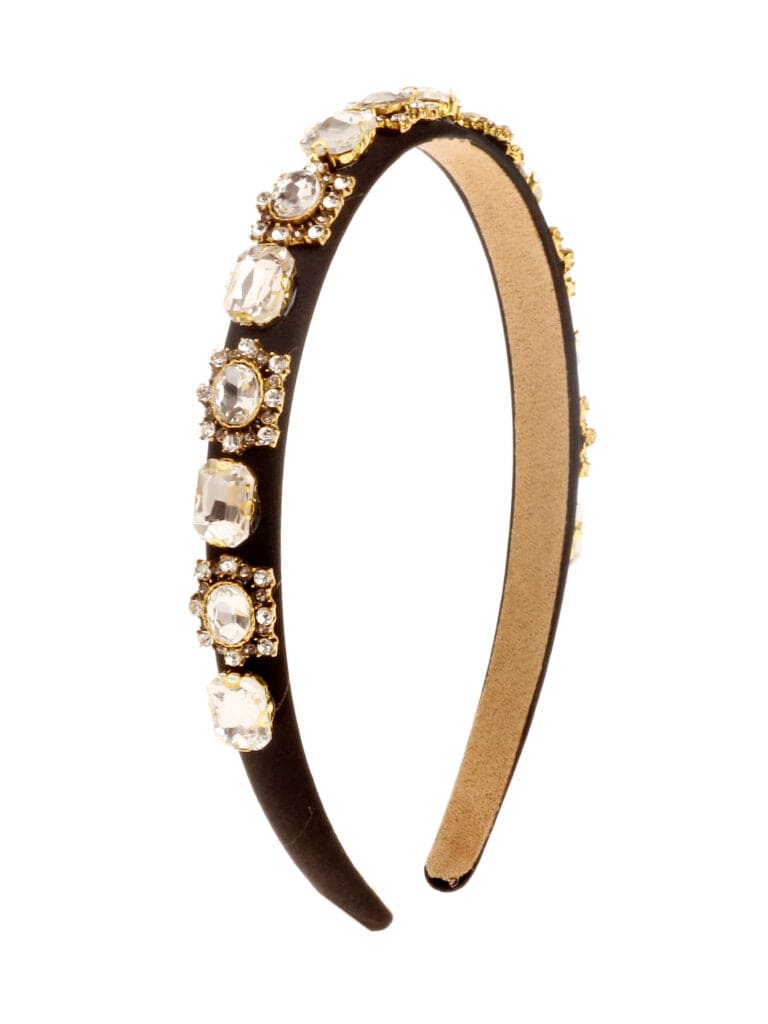 Kleurrijke haarband met strass, stijlvolle en sprankelende accessoire voor elke look!