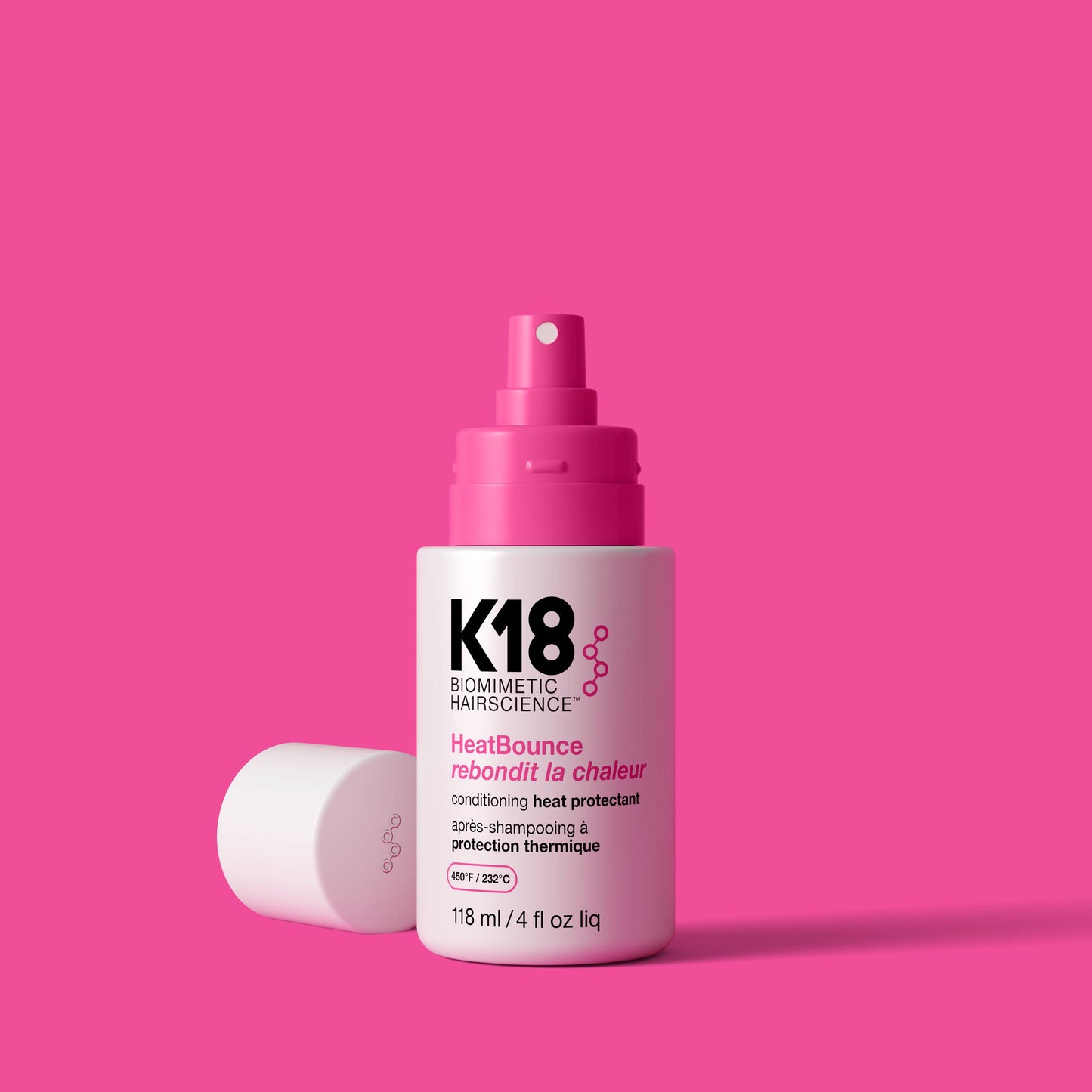K18 Heatbounce , hittebescherming voor je haar. 