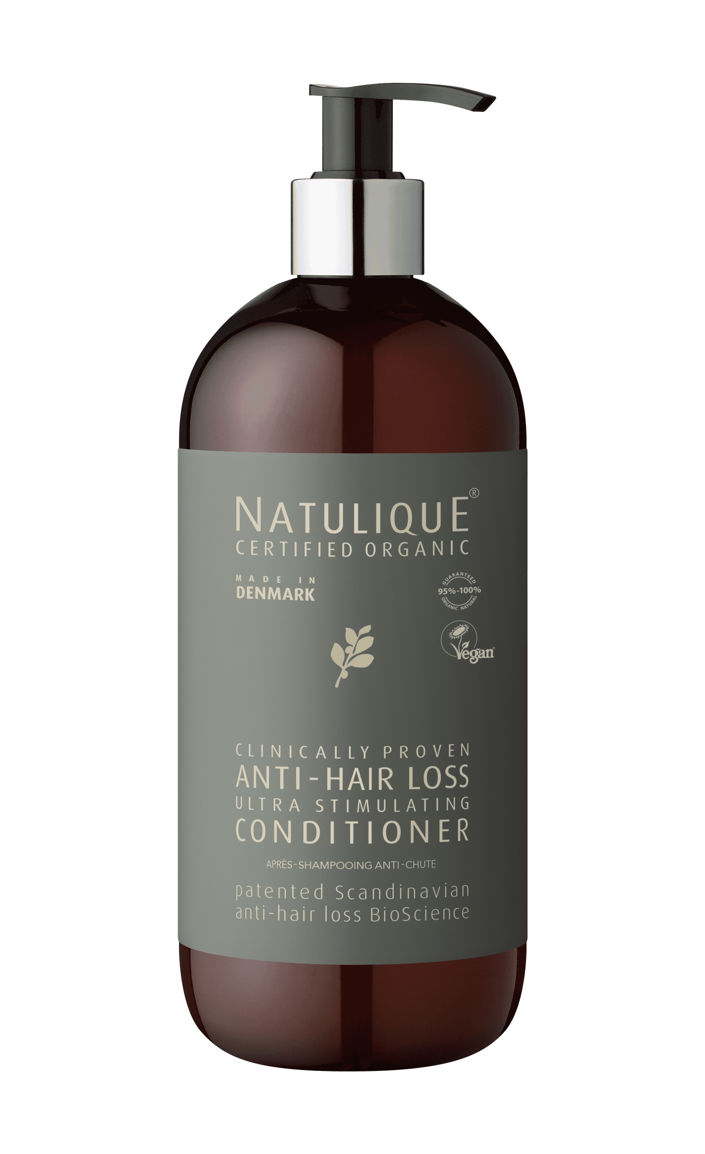 NATULIQUE Anti Hair Loss Conditioner 500 ml — biologische conditioner tegen haaruitval met Aloë Vera en Amandelolie