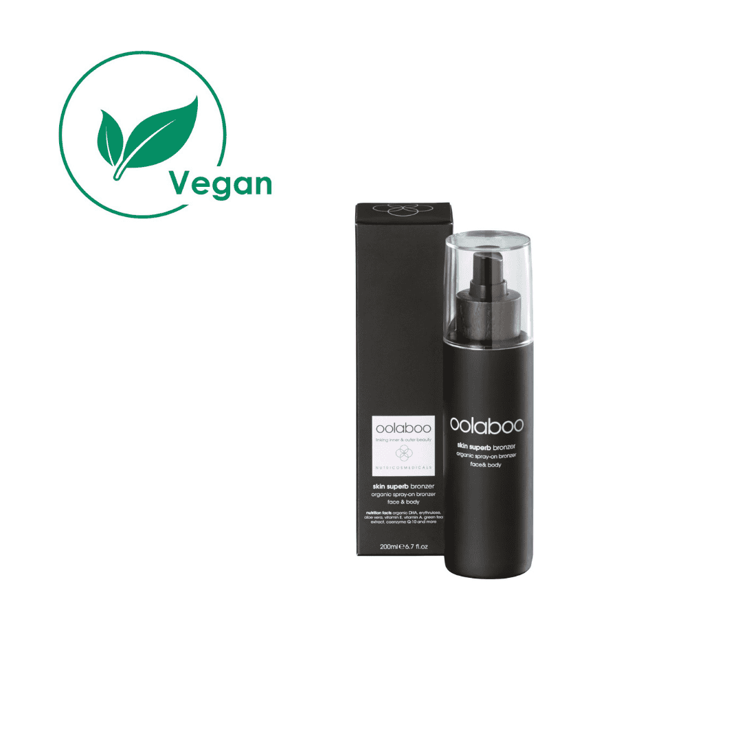 OOLABOO Skin Superb Organic Spray-on Bronzer 200ml - biologische bruiningsspray met DHA