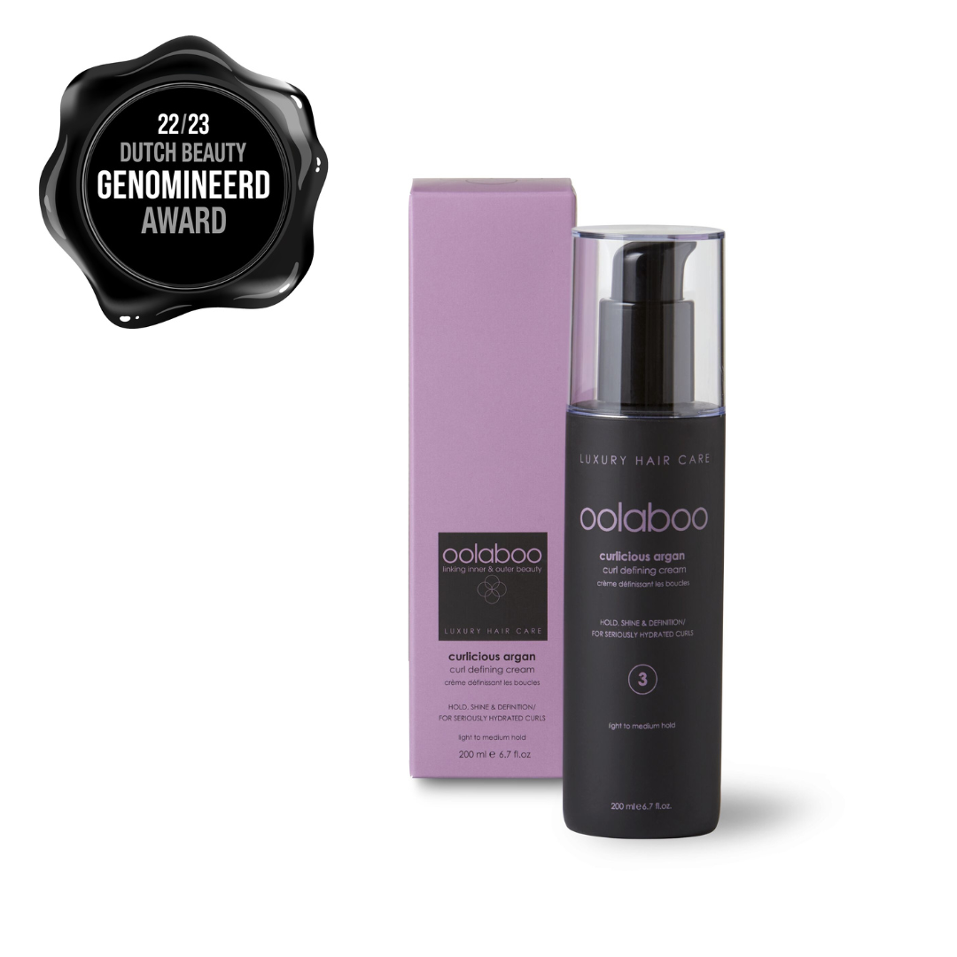 OOLABOO Curlicious Argan Curl Defining Cream 200ml - krul definitie en anti-frizz