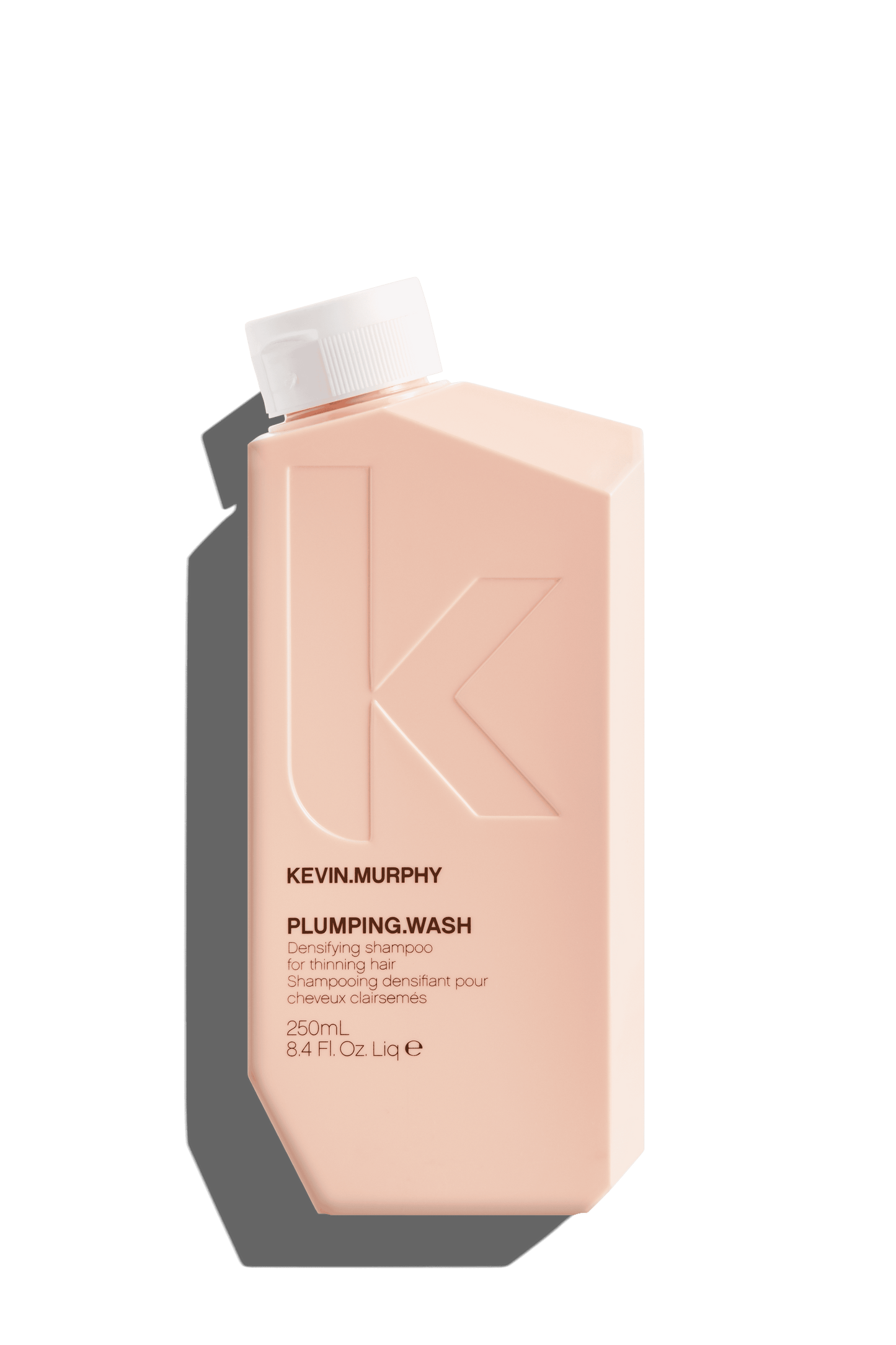Versterkende shampoo voor fijn haar met gemberwortel en brandnetelextract om het haar te helpen 
 Revitaliseren, te verfrissen en voller te maken van Kevin Murphy.
