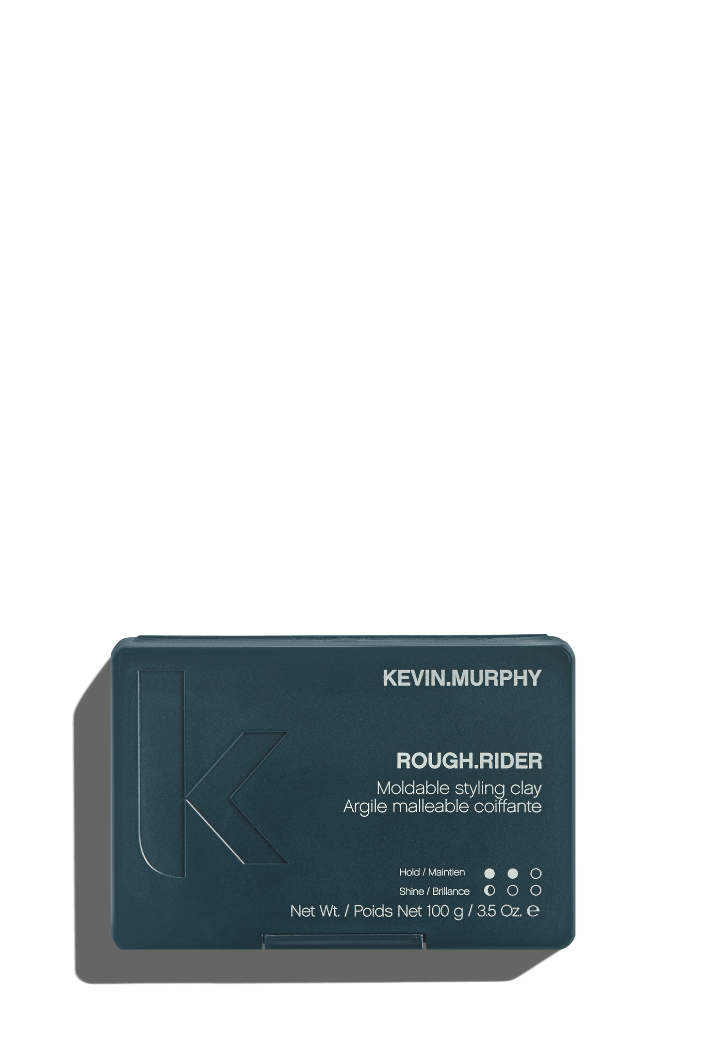 ROUGH.RIDER is een styling klei en zorgt voor een matte uitstraling. Doordrenkt met sojaboon- en bamboe- extracten om de uiteinden af te dichten en te zorgen voor veerkracht. 