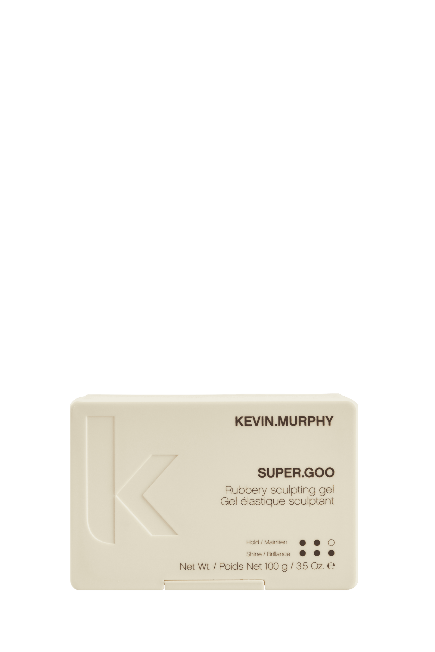 SUPER.GOO &nbsp; is een modelleergel voor een stevige grip met extracten van groene thee, bamboe en brandnetel. Vorm het haar met een natuurlijke afwerking die niet zal schilferen.
