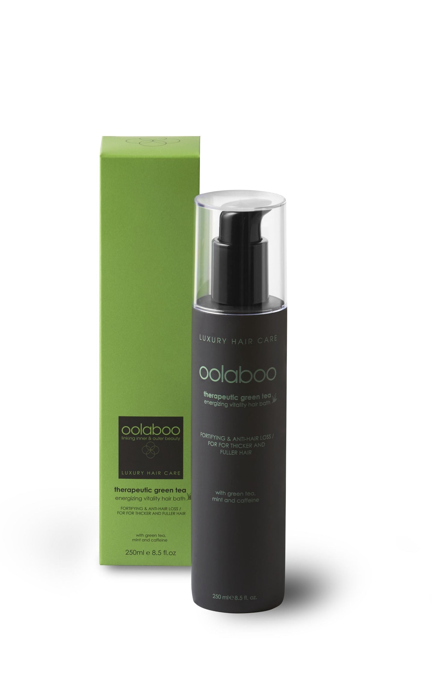 OOLABOO Therapeutic Green Tea Energizing Vitality Shampoo 