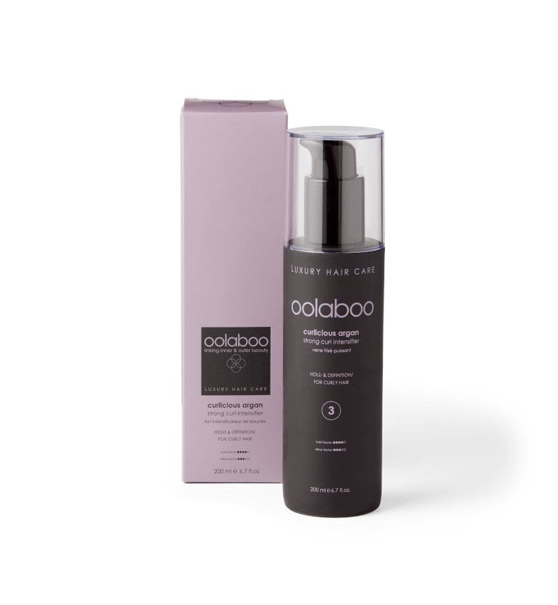 	OOLABOO Curlicious Argan Strong Curl Intensifier - modeleercrème krullend haar