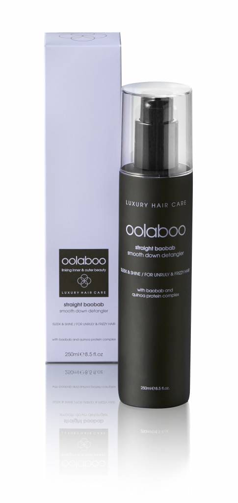 oolaboo straight baobab detangler 200 ml, Een shampoo aanbevolen voor onrustig, kroezend, pluizend en weerbarstig. perfect voor het föhnen