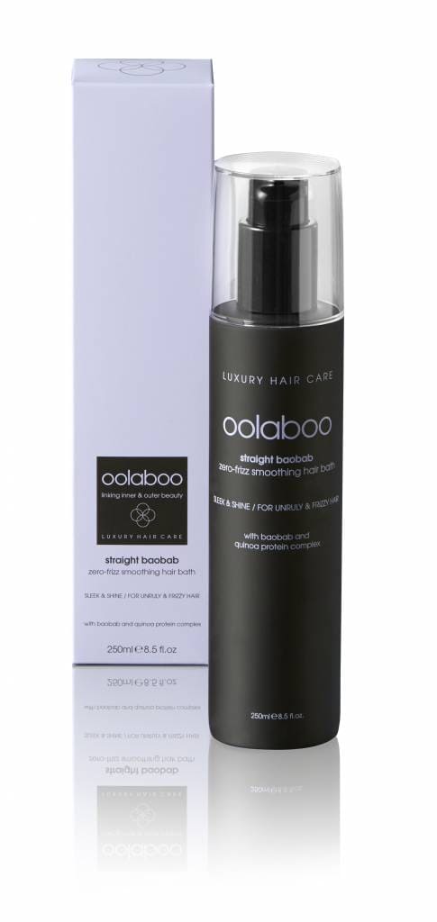 oolaboo straight baobab hair bath 250 ml, Een shampoo aanbevolen voor onrustig, kroezend, pluizend en weerbarstig