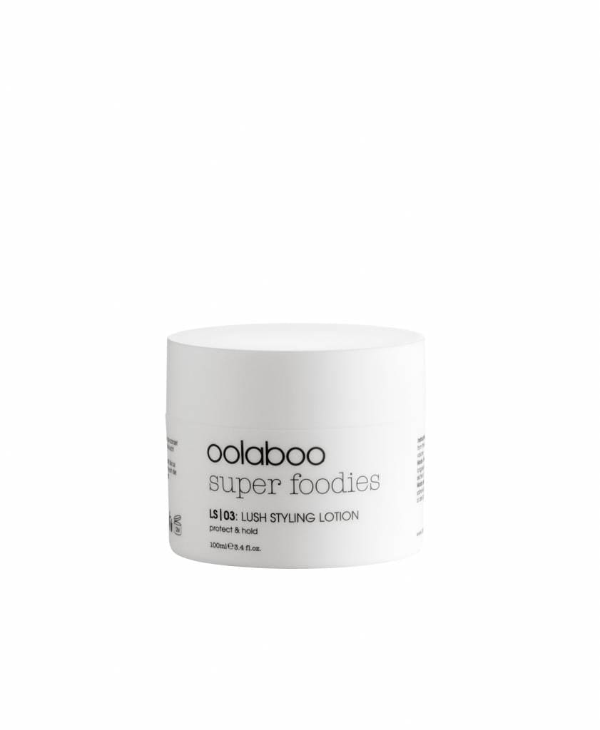 OOLABOO Lush Styling Lotion detail - weelderige styling voor alle haartypes