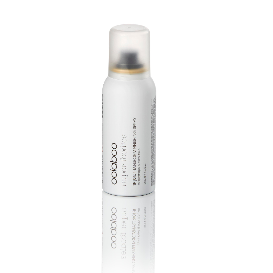 OOLABOO Transform Finishing Spray 100ml en 400ml - professionele finishing spray voor alle haartypes