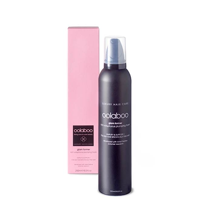 OOLABOO Glam Former Plumping Foam detail - lichtgewichte mousse met body