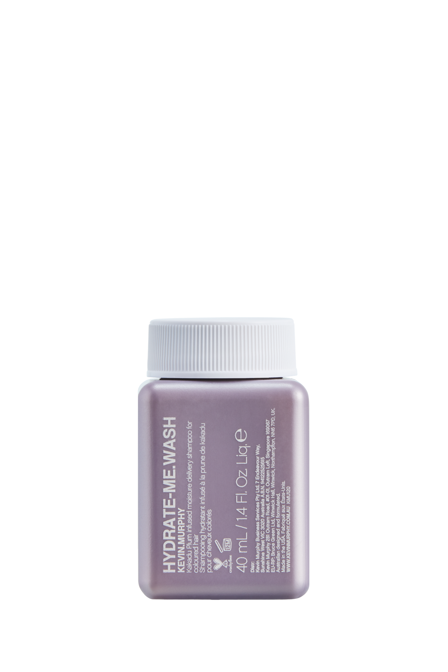 KEVIN MURPHY Hydrate-Me Wash Mini 40ml - hydraterende shampoo reisformaat voor droog haar
